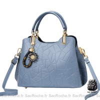 Sacs cuir femme élégants et raffinés - modèle Bleu - Sac Roche ™