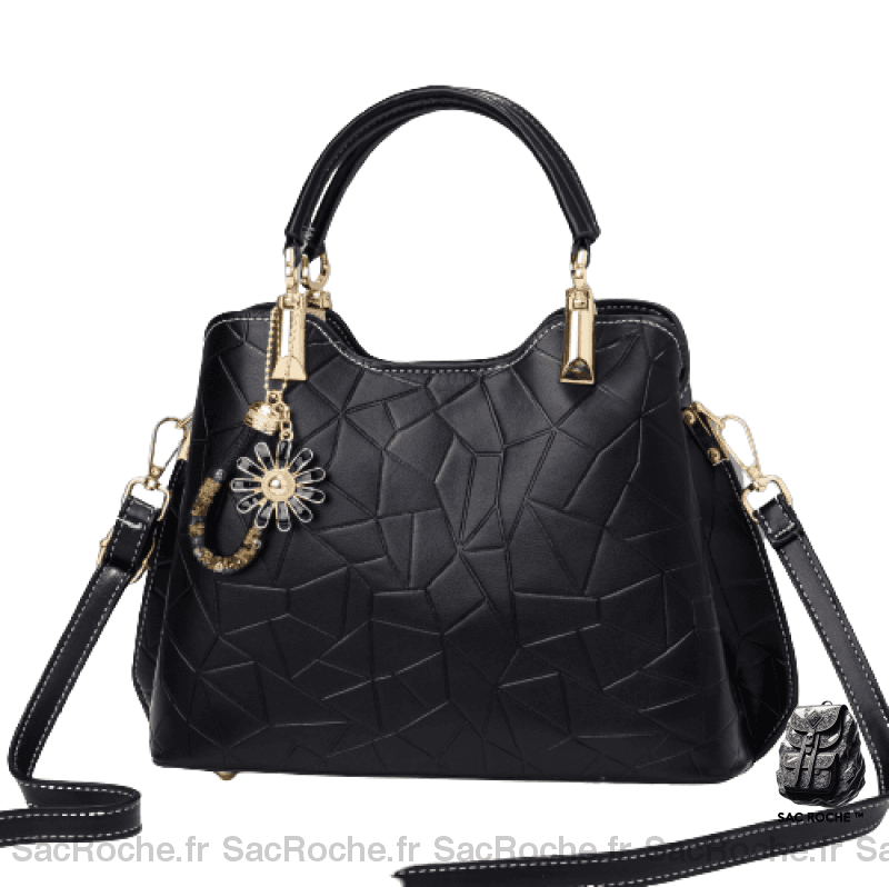 Sacs Cuir Femme Élégants Et Raffinés Noir Sac À Main Femme