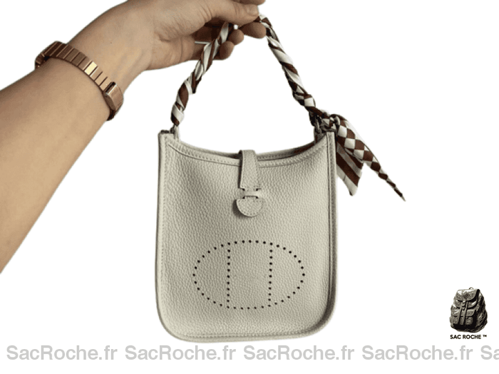 Sacs Cuir Véritable Femme Blanc Sac À Main