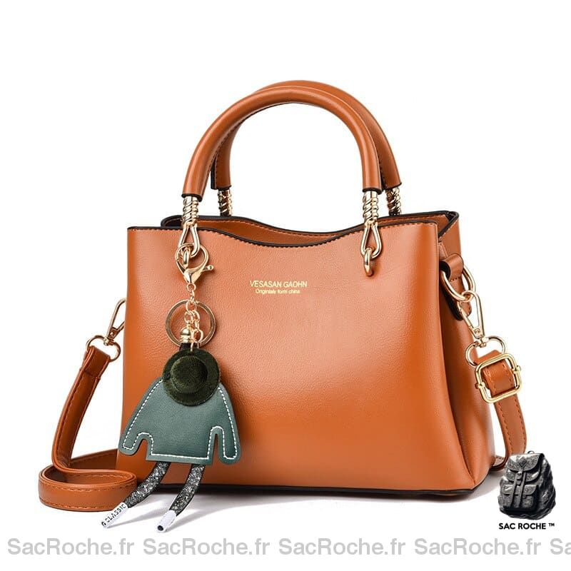 Sacs Femme Main Sur Élégants Orange / 23X16.5X11Cm Sac À