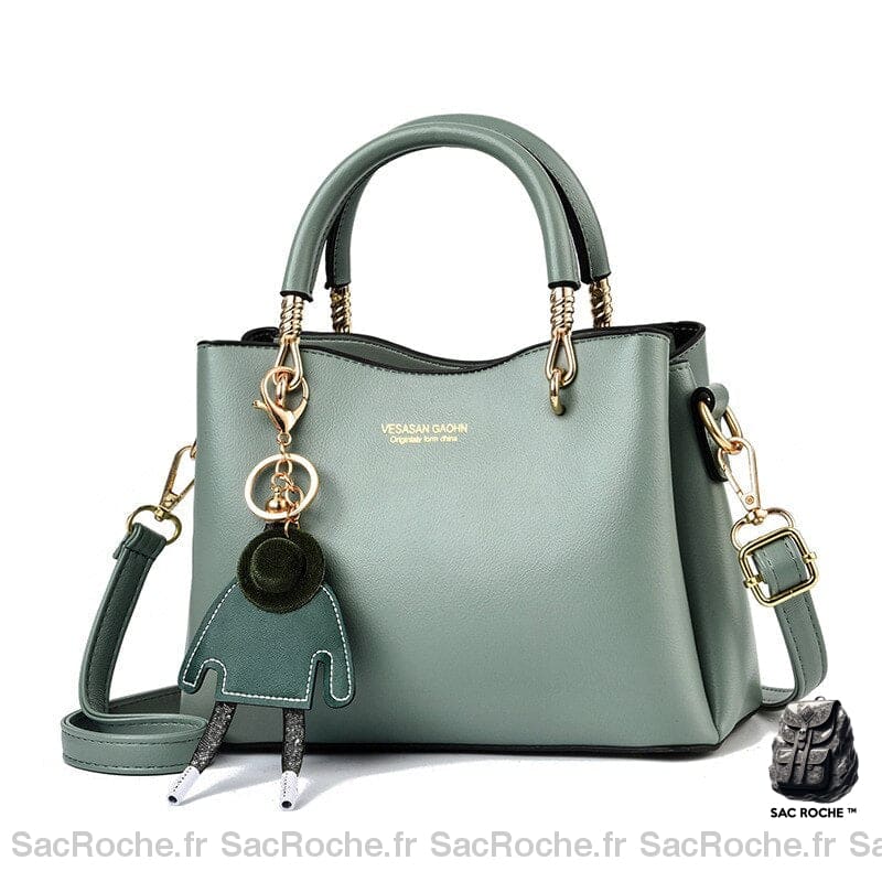 Sacs Femme Main Sur Élégants Vert / 23X16.5X11Cm Sac À