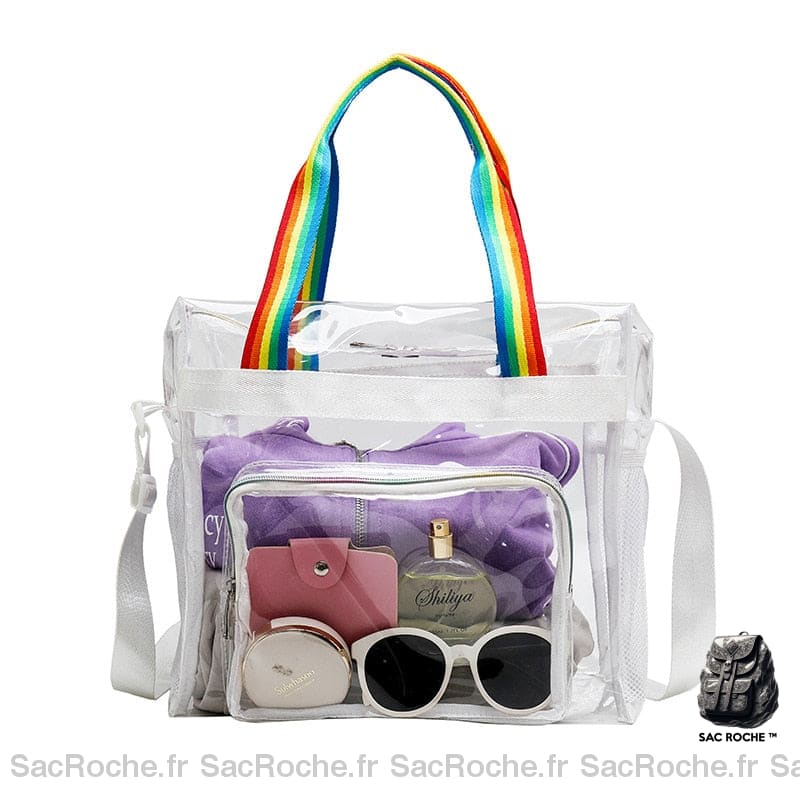 Sacs Femmes Élégant Arc En Ciel Sac À Main Femme