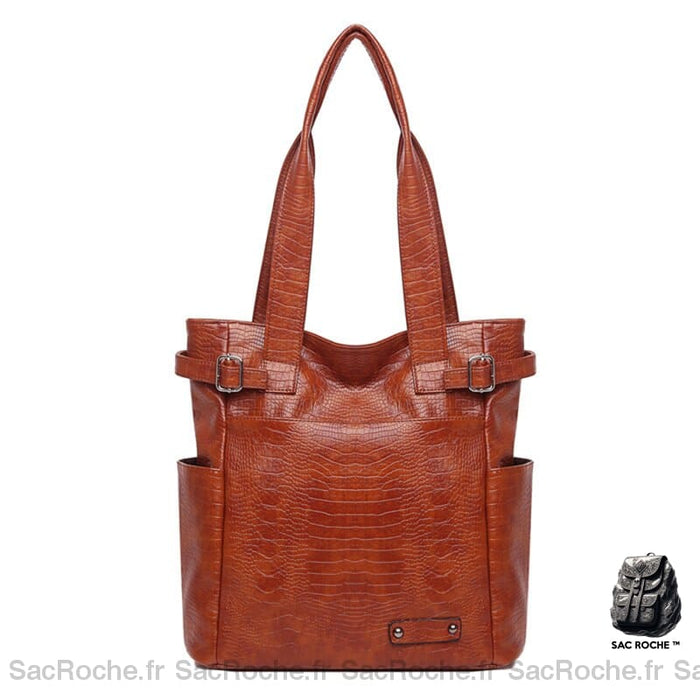 Sacs Main Cuir Femme Élégants Marron Sac À Main Femme