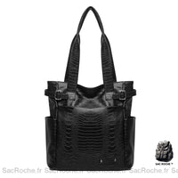 Sacs main cuir femme élégants - modèle Noir - Sac Roche ™