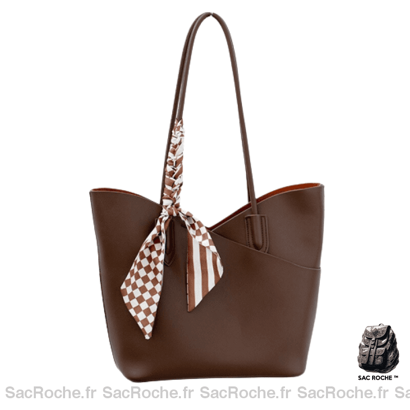 Sacs Main Femme Chic Cacao / 25 Cm Sac À