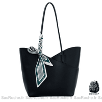Sacs Main Femme Chic - modèle Noir / 25 cm - Sac Roche ™