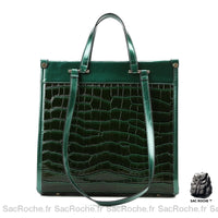 Sacs Main Femme Hiver Nouveauté 2017 - modèle Vert - Sac Roche ™