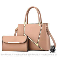 Sacs Main Femme Tendance - modèle Khaki / 31cmx12cmx23cm - Sac Roche ™