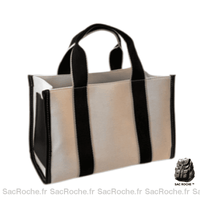 Sacs Mains Femmes Blancs Noirs - Sac Roche ™