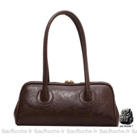 Sacs Mains Femmes Pas Cher - modèle Marron / 35x15.5x7cm - Sac Roche ™