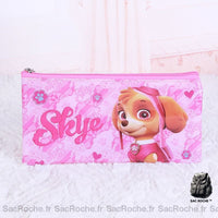 Trousse Pat'Patrouille pour école - modèle Rose - Sac Roche ™