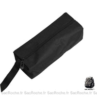 Trousse rangement polyester couleur unie - modèle Noir / S - Sac Roche ™