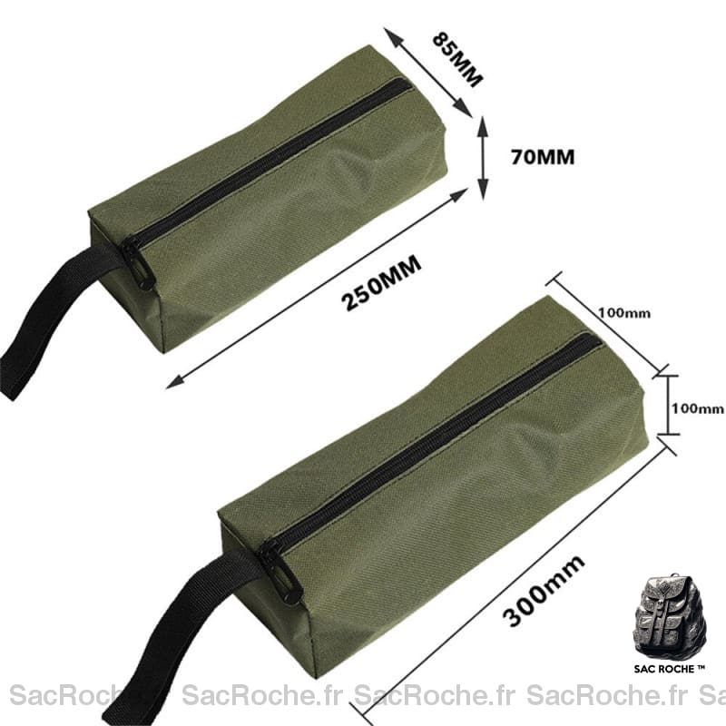 Trousse Rangement Polyester Couleur Unie Sac À Dos Enfant