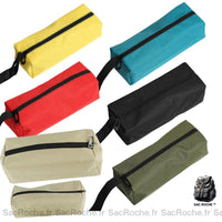 Trousse rangement polyester couleur unie - Sac Roche ™