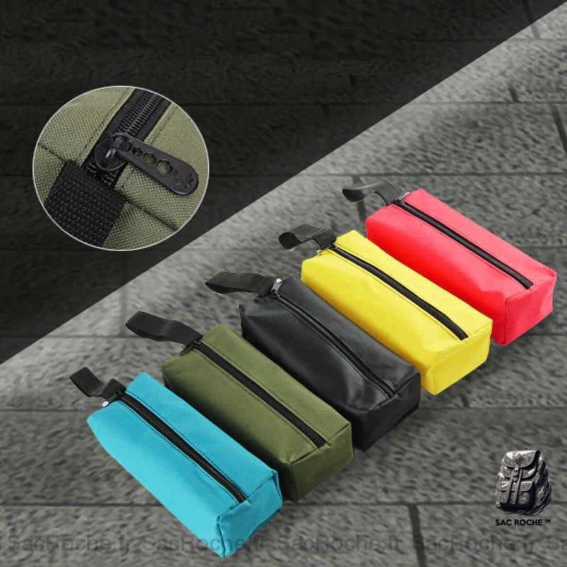 Trousse Rangement Polyester Couleur Unie Sac À Dos Enfant