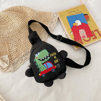 Sac Maternelle petit dinosaure enfant - modèle Noir - Sac Roche ™